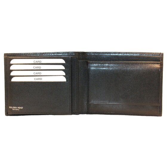 Golden Head Portfel Colorado RFID Skóra 12 cm