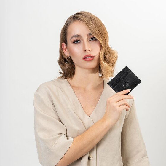 Farmhood Memphis Etui na karty kredytowe Ochrona RFID Skórzany 10 cm