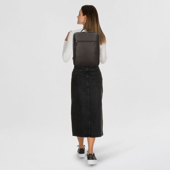 Picard Milano Plecak biznesowy Skórzany 39 cm Komora na laptopa