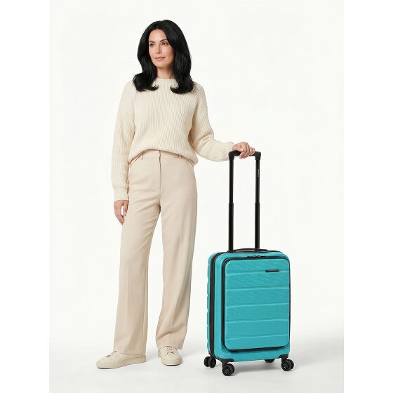 Franky Munich 4.0 4 kółka Walizka kabinowa 55 cm Komora na laptopa z funkcją poszerzenia