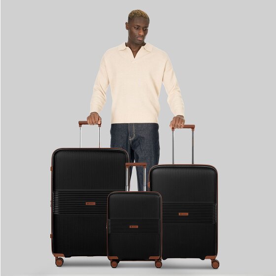 Farmhood Eco Edition 02 4 kółka Zestaw walizek 3-części z plisą rozprężną