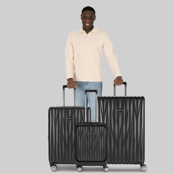 Bric's Cervia 2.0 4 kółka Zestaw walizek 3-części z plisą rozprężną