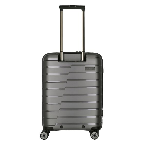 Travelite Air Base 4 kółka Walizka kabinowy 55 cm Komora na laptopa