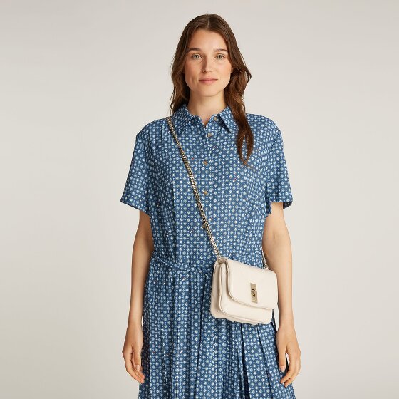 Tommy Hilfiger Soft Leather Mini Torba Torba na ramię Skórzany 18 cm