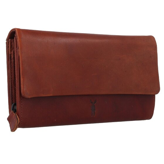 Jack Kinsky Risör Portfel Ochrona RFID Skórzany 19 cm