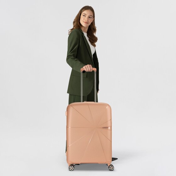 American Tourister Starvibe 4 kółka Walizka 67 cm z plisą rozprężną