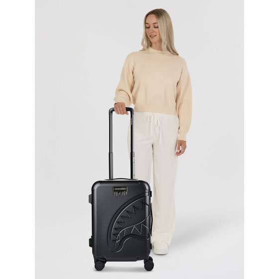 Sprayground Gold Brick Luxe 4 kółka Walizka kabinowy 52 cm