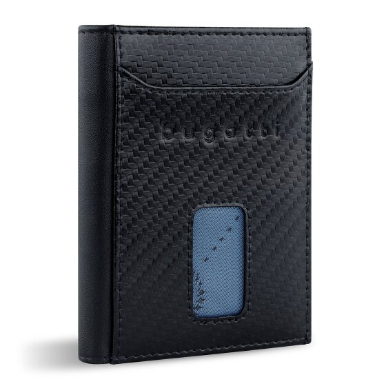 bugatti Secure Slim Portfel Ochrona RFID Skórzany 8 cm