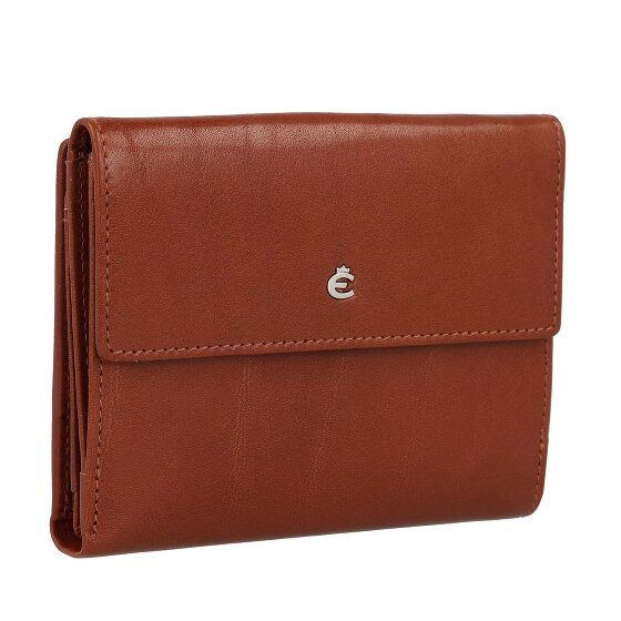 Esquire Toscana Portfel Ochrona RFID Skórzany 12 cm