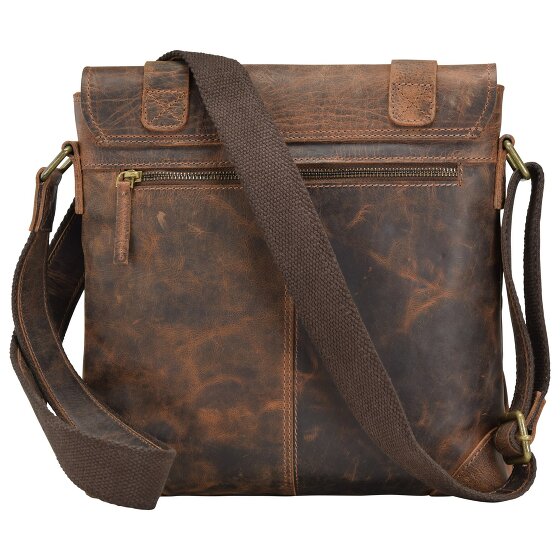 Greenland Nature Klasyczna skórzana torba na ramię 31 cm