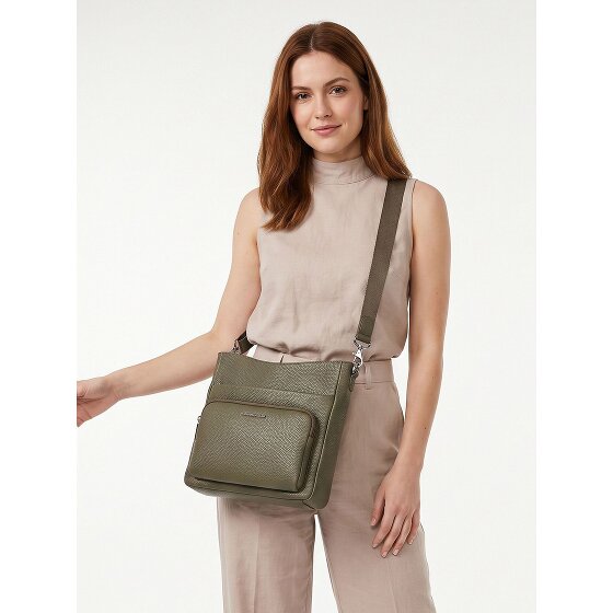 Mandarina Duck Mellow Leather Torba na ramię Skóra 30 cm