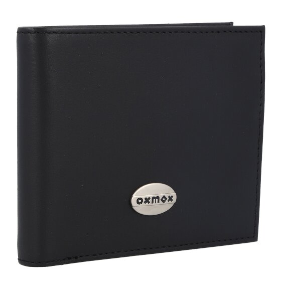oxmox Leather Portfel Ochrona RFID Skórzany 12 cm