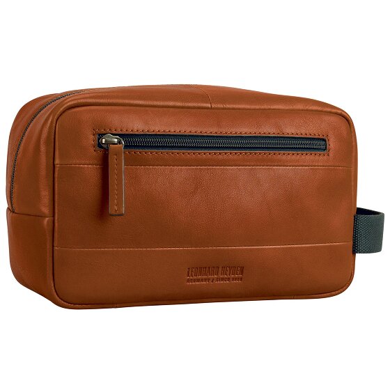 Leonhard Heyden Hamburg Kosmetyczka Skórzany 25.5 cm