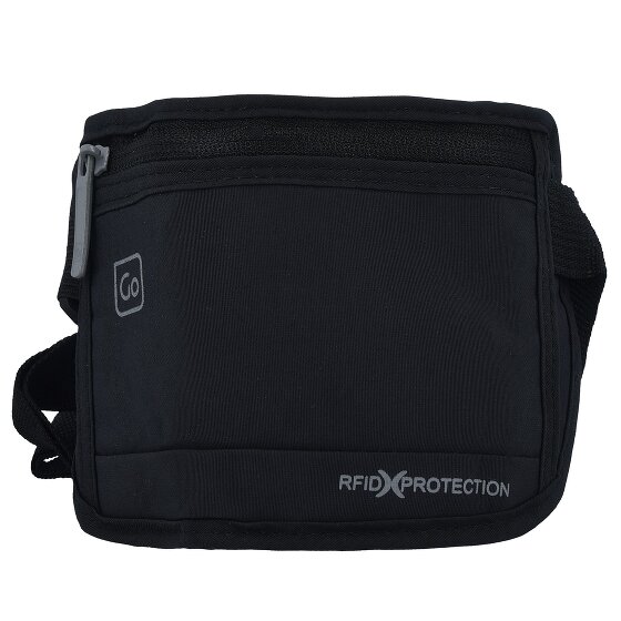 Go Travel Niezwykle lekka saszetka Design Go Fanny Pack RFID 16 cm