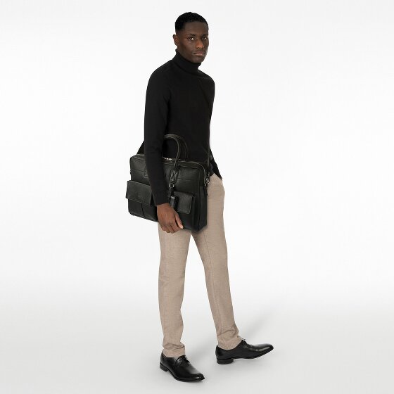 The Bridge Serristori Teczka Skórzany 39 cm Komora na laptopa