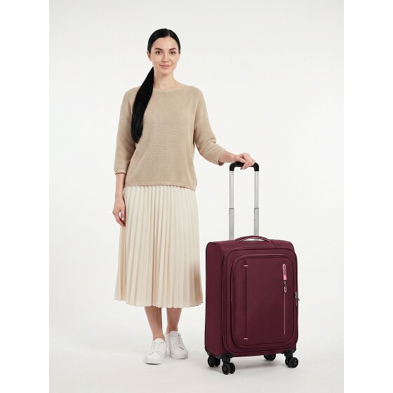 American Tourister Cloudrider 4 kółka Walizka kabinowa S 55 cm z funkcją poszerzenia