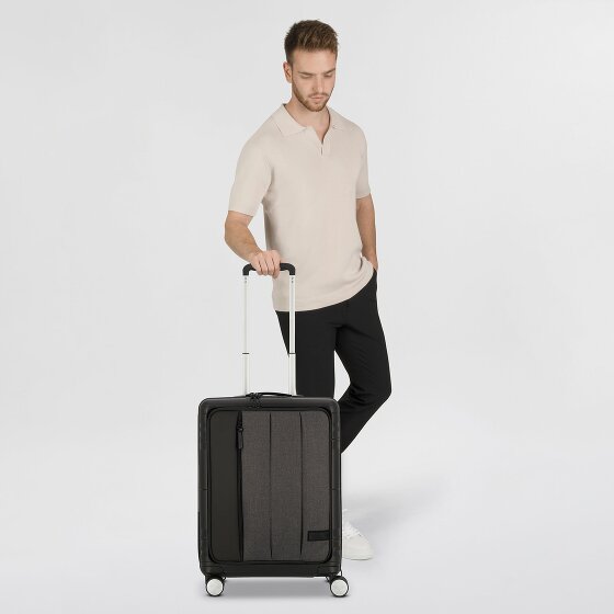 American Tourister Hello Cabin 4 kółka Walizka kabinowy 55 cm Komora na laptopa