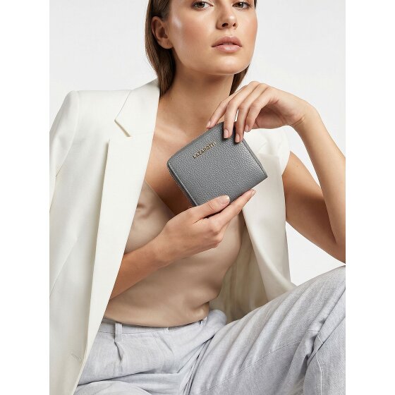 Lazarotti Bologna Leather Medium Zip-Around Wallet Leather 10 cm