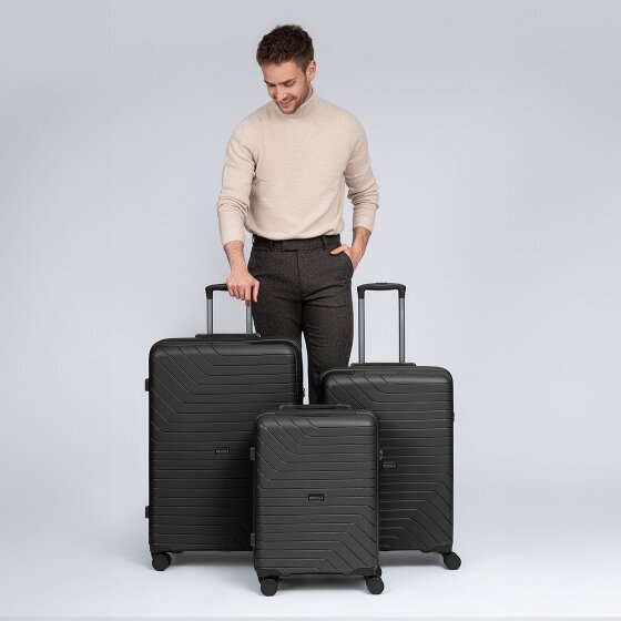 Redolz Essentials 05 3-SET 4 kółka Zestaw walizek 3-części