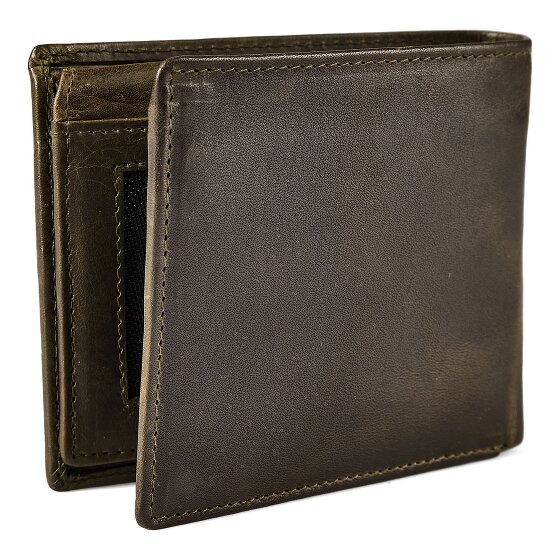 Greenburry Newport Portfel Ochrona RFID Skórzany 11 cm