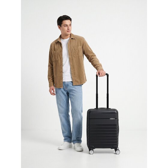 American Tourister Checkline 4 kółka Walizka kabinowa 55 cm