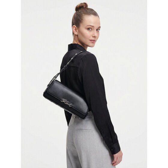 Karl Lagerfeld Signature Torba na ramię Skóra 32 cm