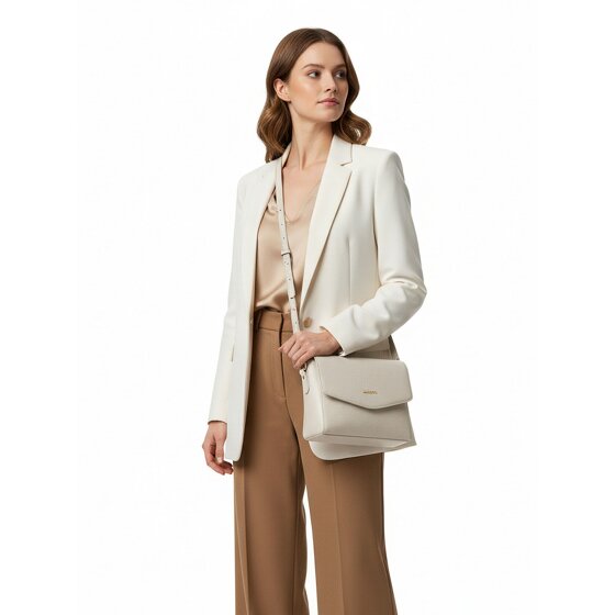 Lazarotti Skórzana torba na ramię Crossbody Bologna 22 cm