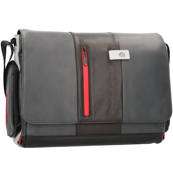 Piquadro Urban Messenger Leather 36 cm przegroda na laptopa