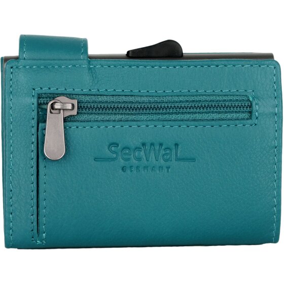 SecWal Etui na karty kredytowe SecWal 1 Skórzany portfel RFID 9 cm