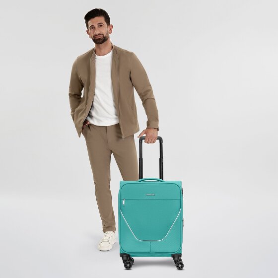 Stratic taska 4-kołowy wózek kabinowy S 55 cm z plisą poszerzającą