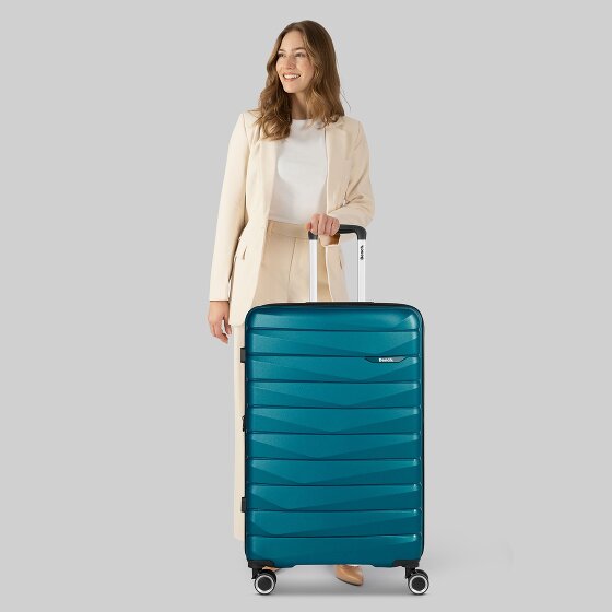 Bench Paris 4 kółka Walizka L 76 cm z plisą rozprężną