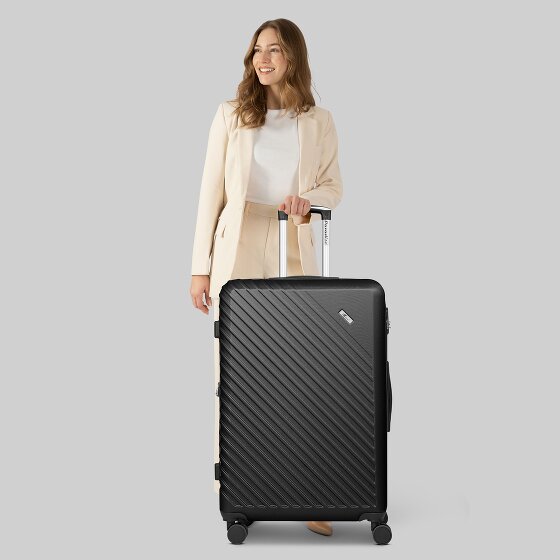 Check.In Paradise 2.0 4 kółka Walizka L 78 cm z plisą rozprężną