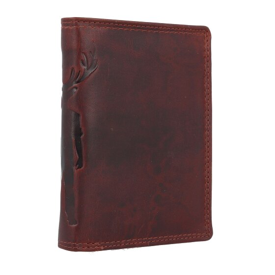 Jack Kinsky Monterey Portfel Ochrona RFID Skórzany 10.5 cm