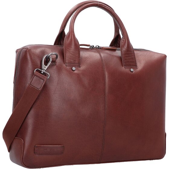 Plevier Rock Basalt Teczka Skórzany 41 cm Komora na laptopa