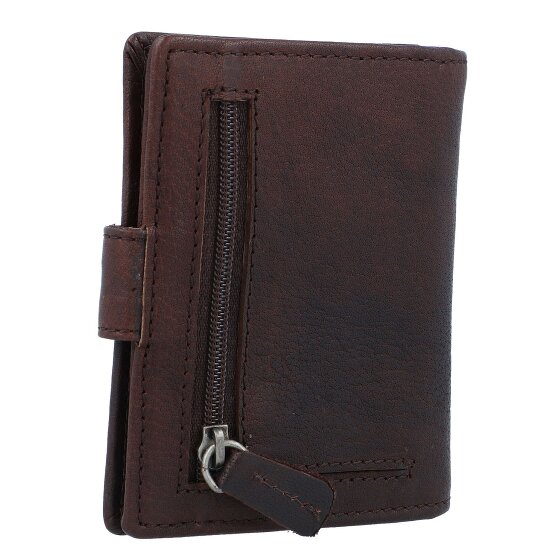 Spikes & Sparrow Skórzany portfel RFID 8 cm