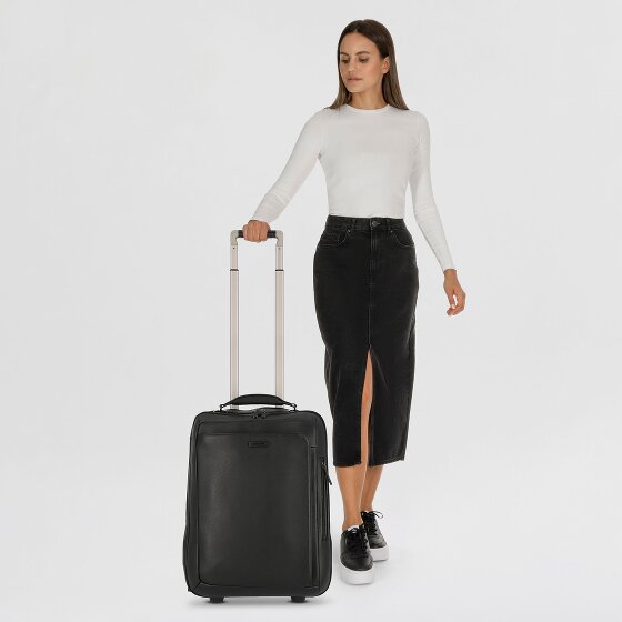 Piquadro Modus Special 2 kółka Walizka kabinowy 50 cm Komora na laptopa