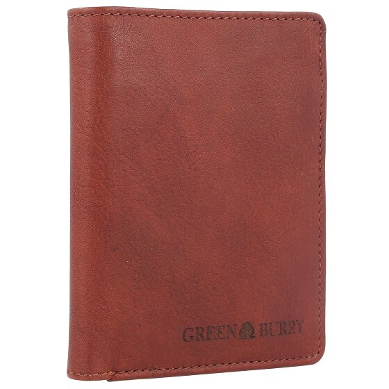Greenburry Vintage Washed Leather Wallet 10 cm