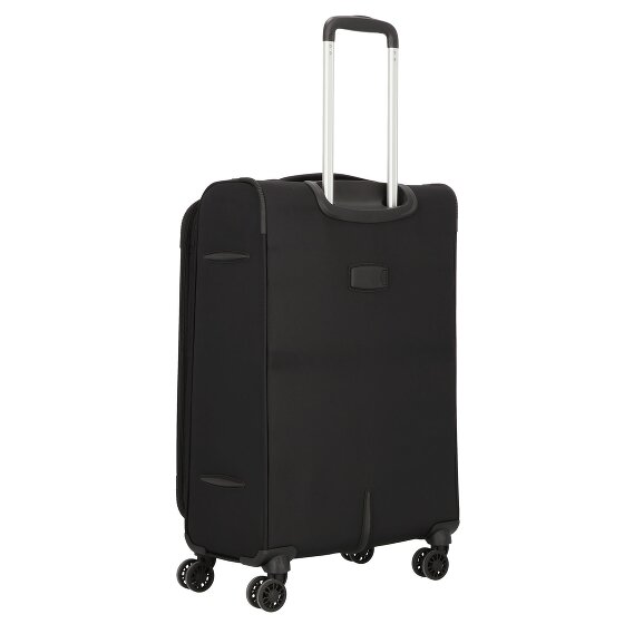 d&n Travel Line 9504 4 kółka Walizka M 67 cm z plisą rozprężną