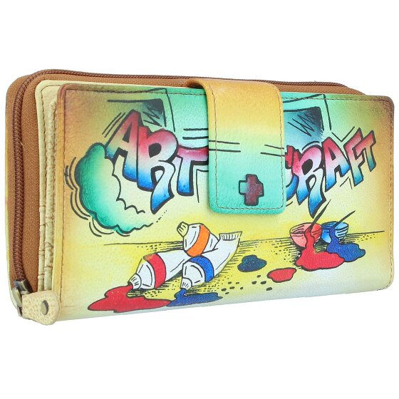 Greenland Nature Art+Craft Wallet RFID Leather 20 cm