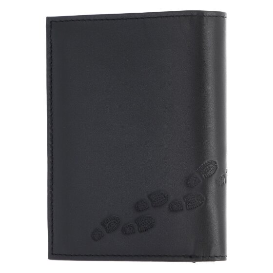 oxmox Leather Portfel Ochrona RFID Skóra 13 cm