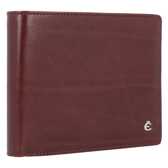 Esquire Toscana Portfel Ochrona RFID Skórzany 12 cm