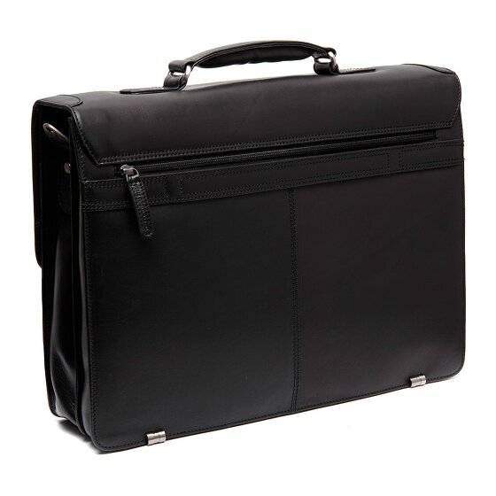 The Chesterfield Brand Salvatore Briefcase Messenger Skórzany 42 cm Komora na laptopa