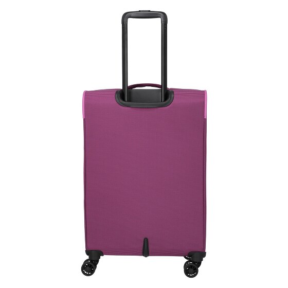 Travelite Corsiica 4 kółka Walizka M 67 cm z plisą rozprężną