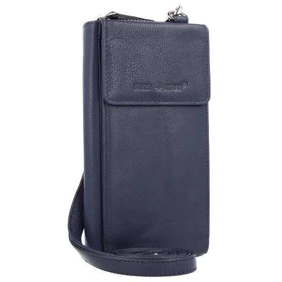 Greenburry Etui na telefon komórkowy Nappa skóra RFID 8 cm