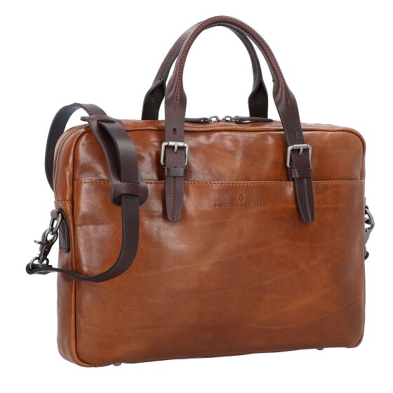 Castelijn & Beerens Rien Briefcase RFID Leather 41 cm Laptop Compartment