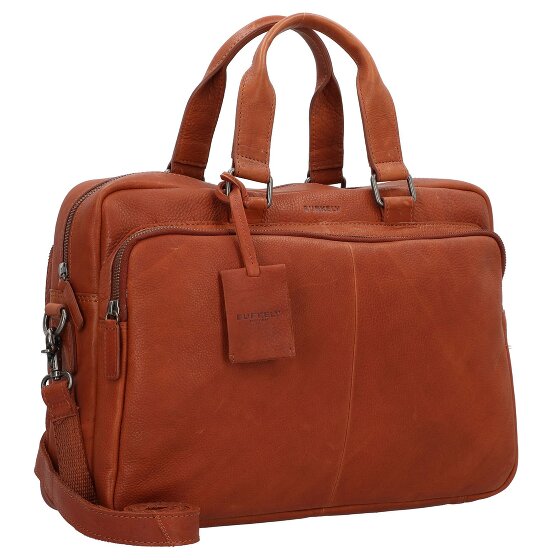 Burkely Antique Avery Briefcase Leather 40 cm Komora na laptopa