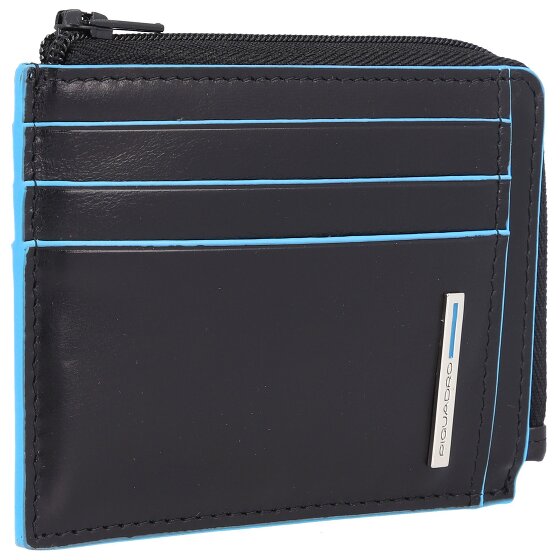 Piquadro Blue Square Credit Card Case RFID Leather 11 cm