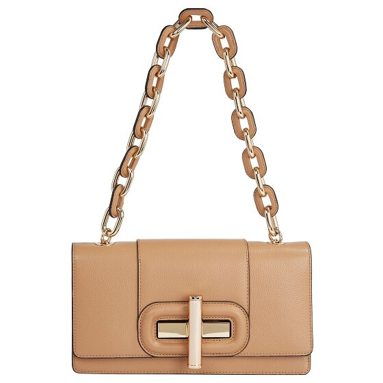 Tommy Hilfiger Turnlock Torba na ramię Skórzany 28 cm