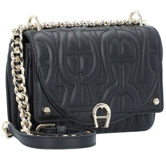 AIGNER Diadora Torba na ramię skórzana 21 cm