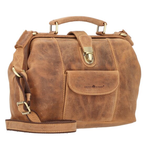 Greenburry Vintage Handbag Leather 31 cm